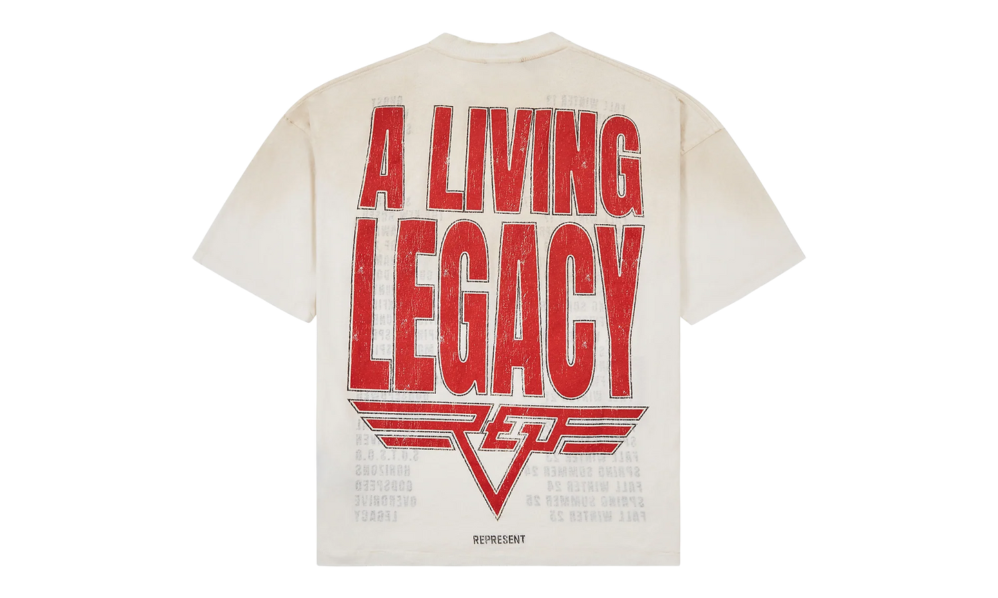 Living Legacy Tee "Washed Ecru" MLM100176 30
