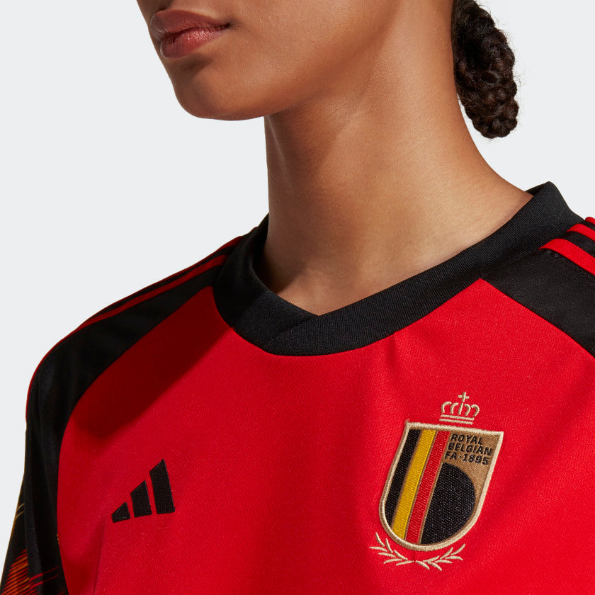 Women's adidas Belgium 22 Home Jersey