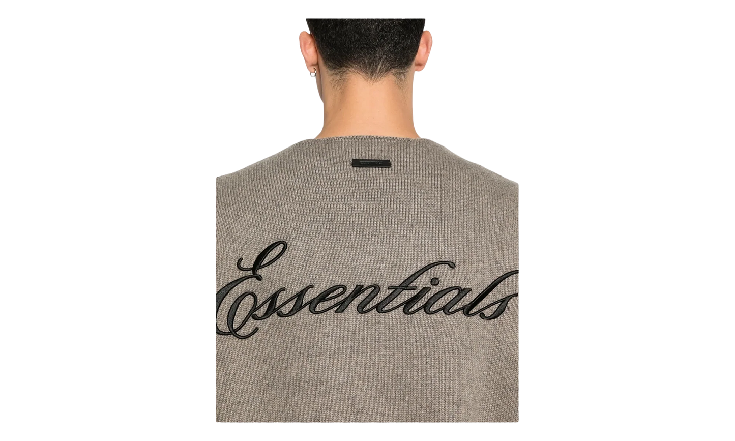 Waffle Crewneck Sweater "Homestead Heather" 192HO254332F