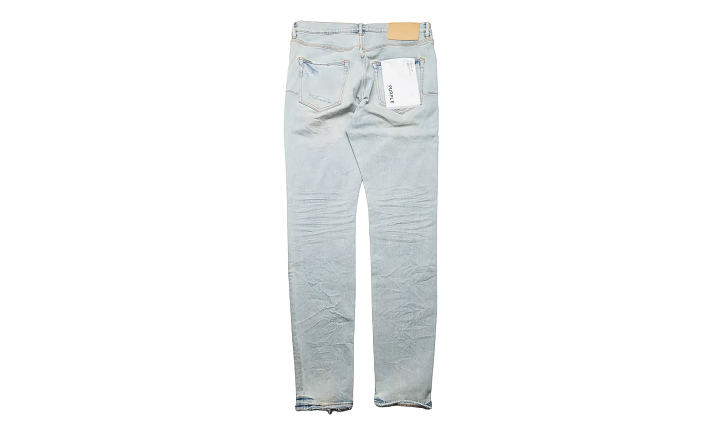 Skinny Fade Distressed Jeans "Light Indigo" P001 SKZB325