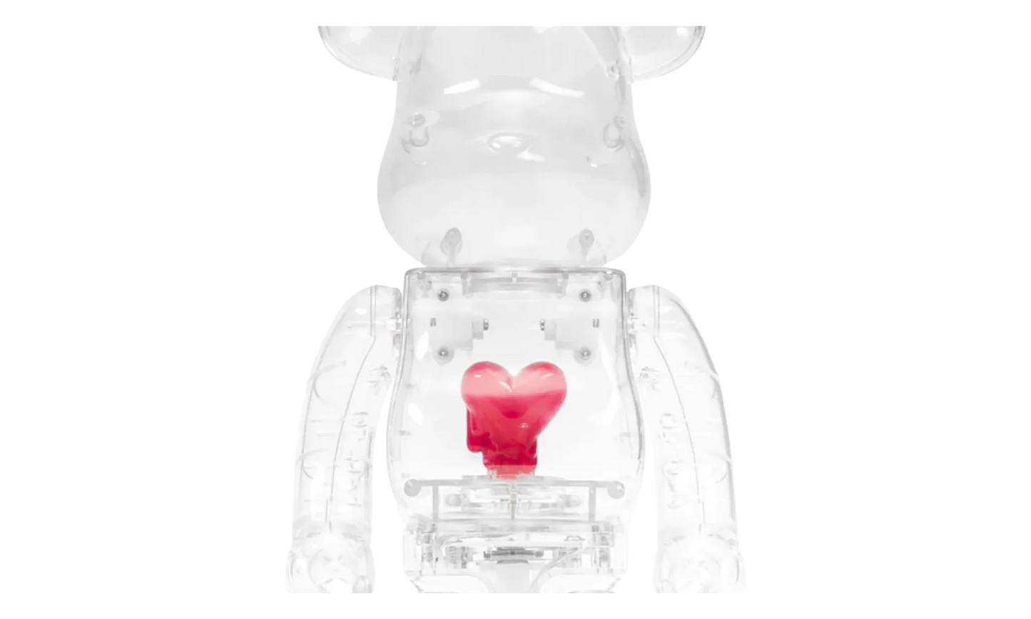 Bearbrick Emotionally Unavailable Heart "100% & 400% Set" MEDI3065