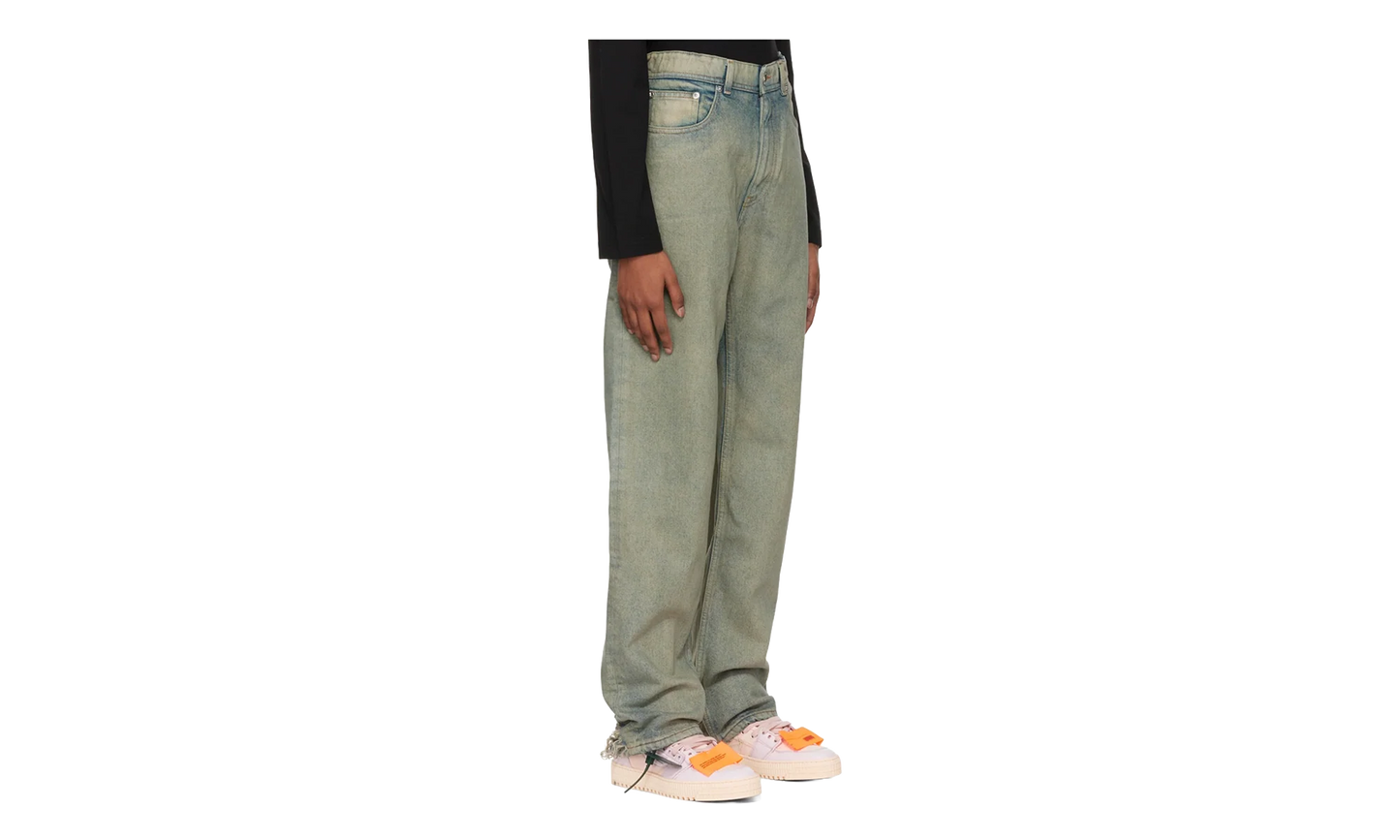 Baby Baggy Jeans WMNS "Forest Green" OWYA046AF22DEN002570026