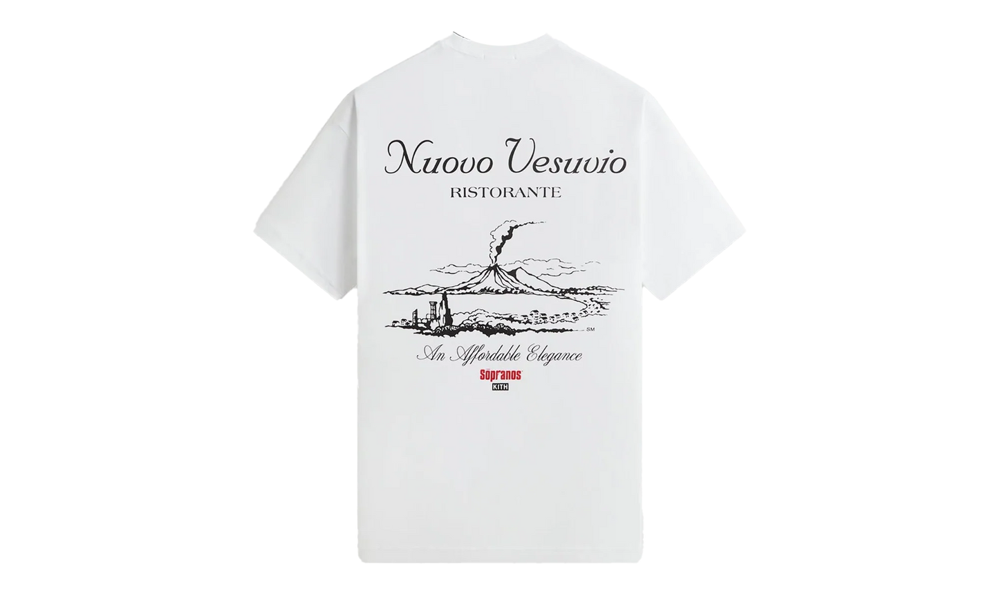 The Sopranos Nuovo Vesuvio Vintage Tee "White" khm034648 101