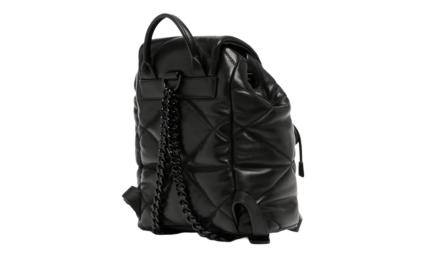 Mini Travia Backpack in Leather "Black" MWKDALM01BK001