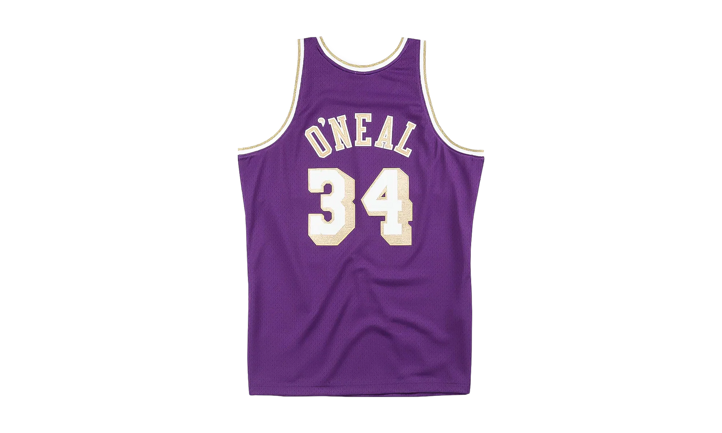 NBA Chinese New Year Shaquille O'Neal Swingman Jersey "1996 Los Angeles Lakers - Purple" SMJYNG18409 LALPURP96SON