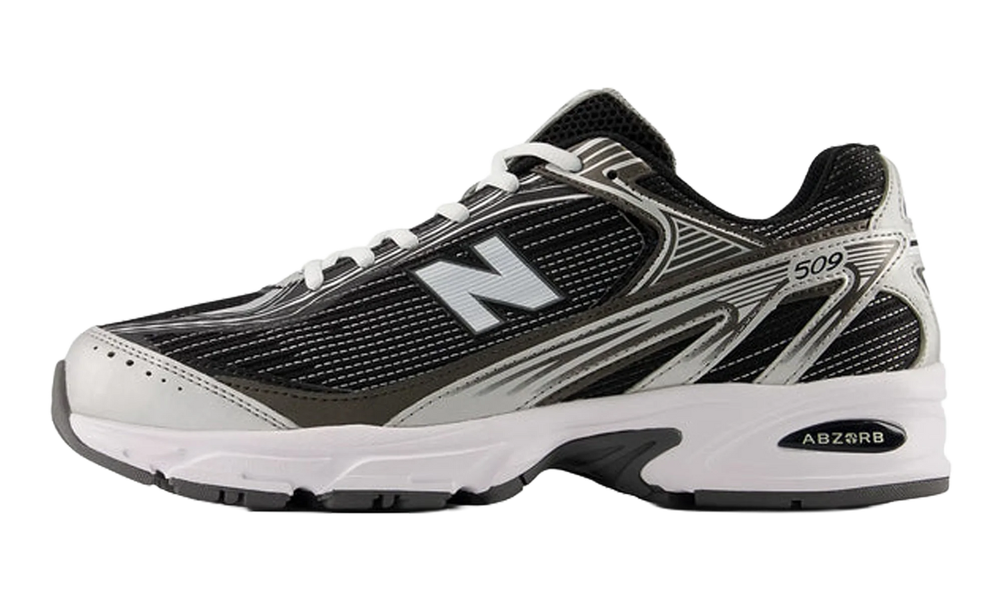 509 "Black White Silver Metallic" U509E4CN
