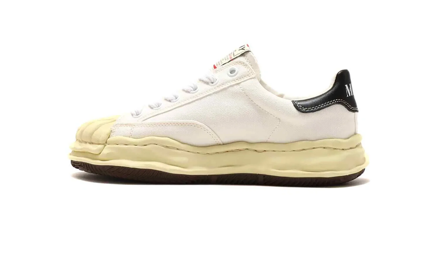 Blakey Vintage Sole Canvas Low "White" A09FW732 WHITE
