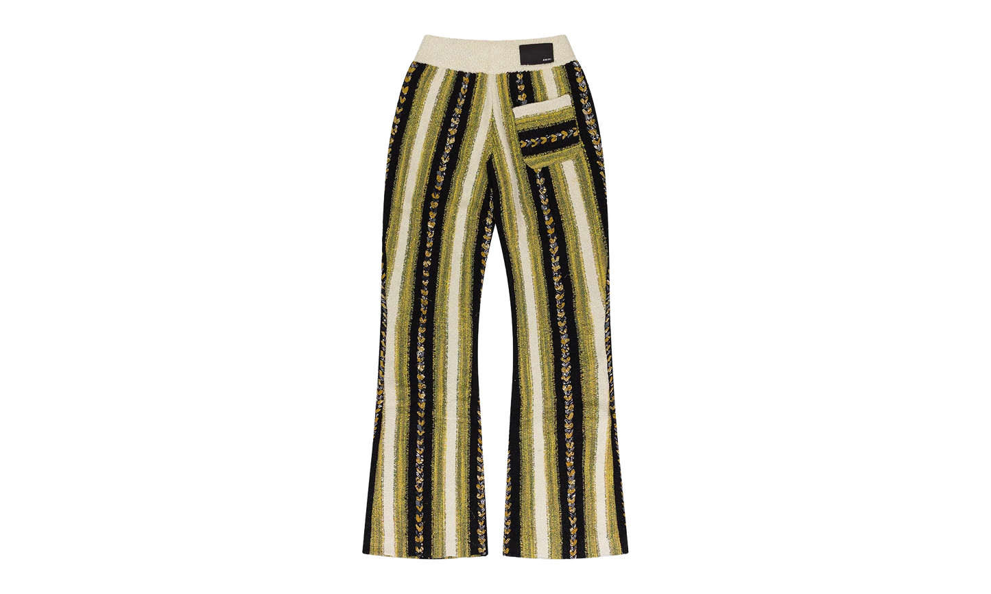 Braided Bandana Stripe Pant "Yellow" SS22MKP001_YELLOW