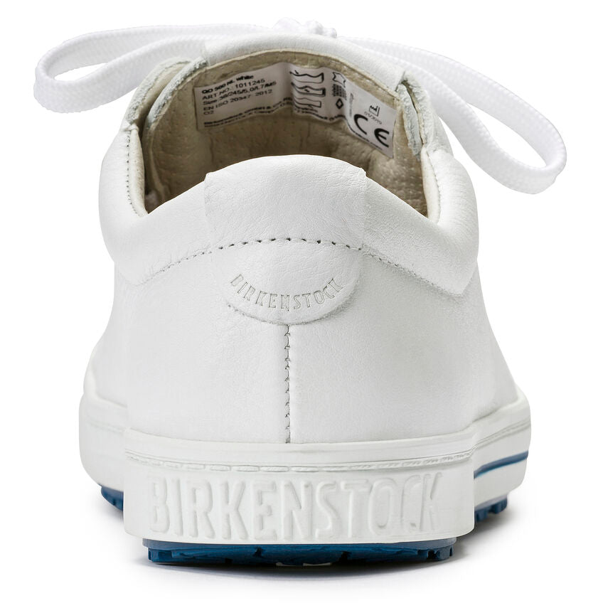 QO 500 Leather Safety Shoe in White