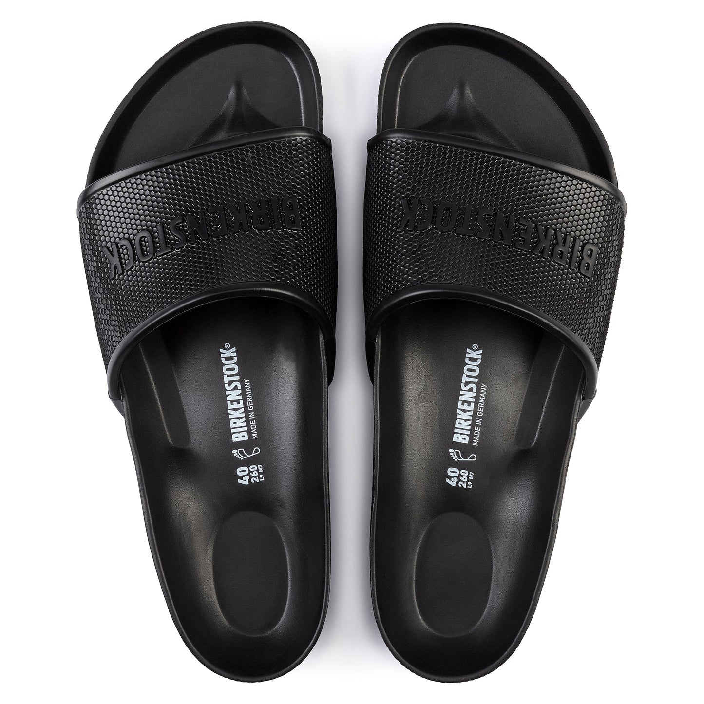 Barbados Eva Sandal in Black