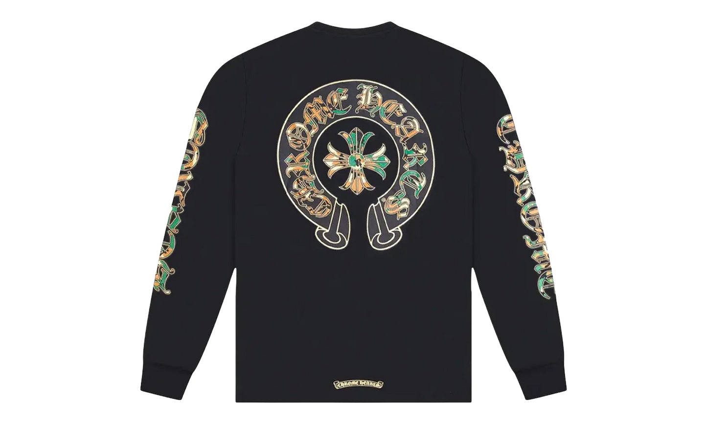 Horseshoe Camo Longsleeve "Black" CHRM0809
