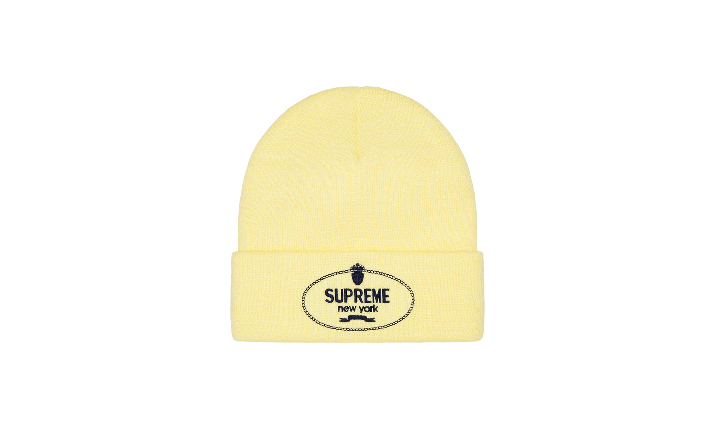 Crest Beanie "FW24 -Light Yellow" SU968