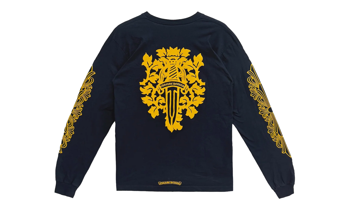 V89 Dagger Long Sleeve Tee "Black" CHRM0856
