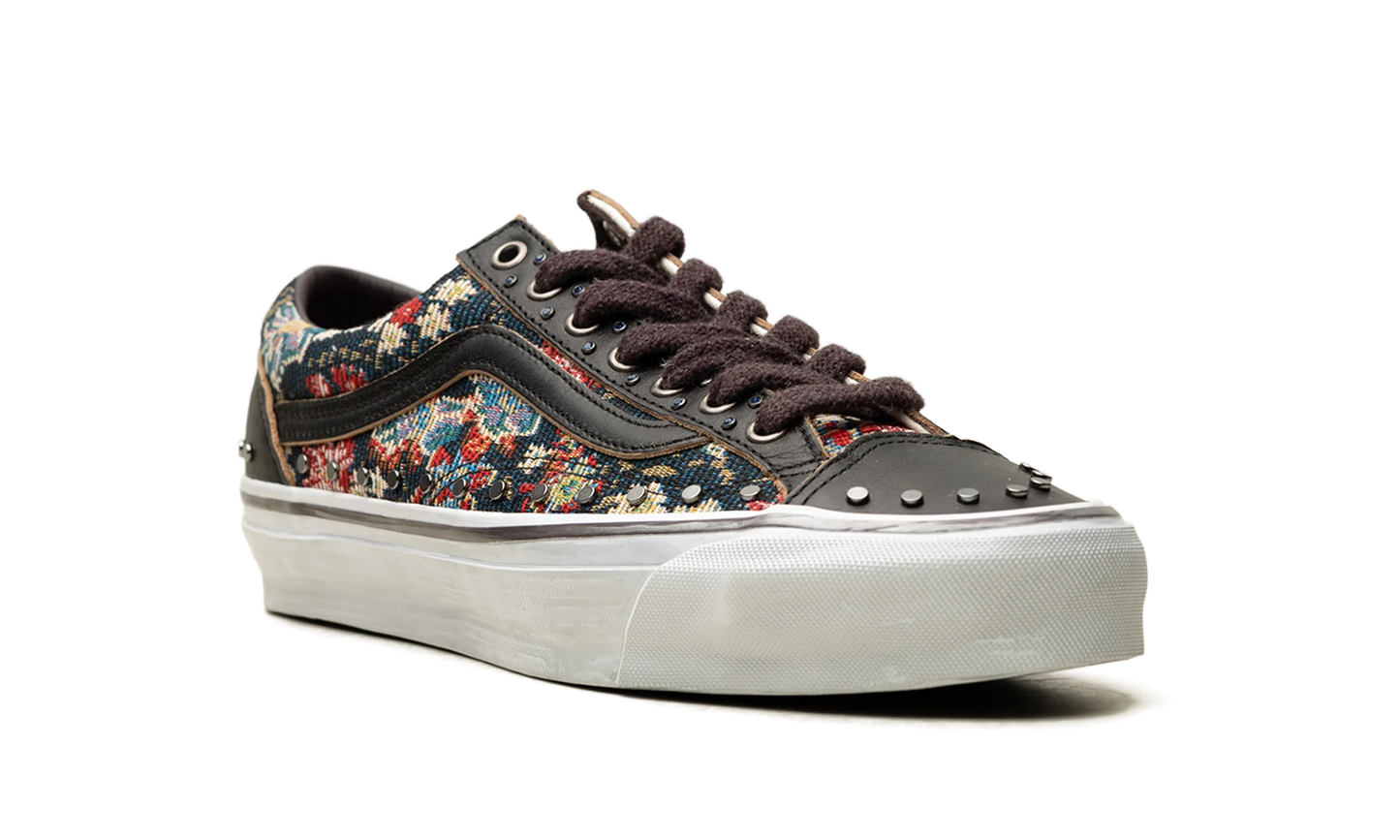 OTW Old Skool 36 Vibram "Floral Rivets Black" VN000D2GBLA