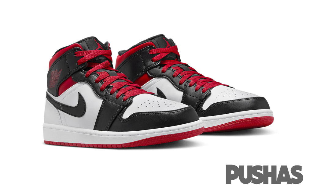 1 Mid 'Gym Red Black Toe' (2023)