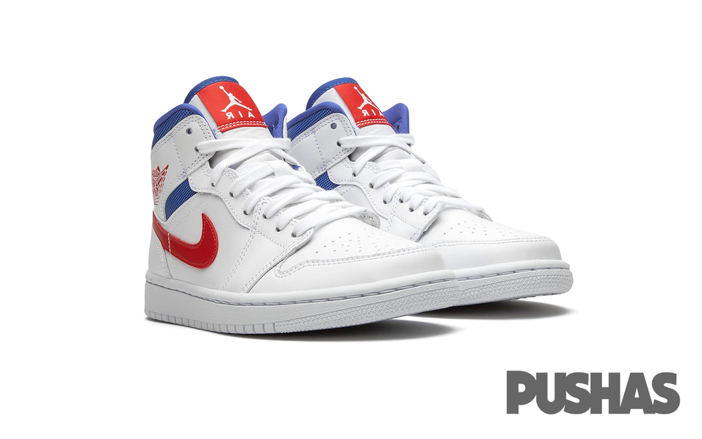 1 Mid 'White Red Royal' W