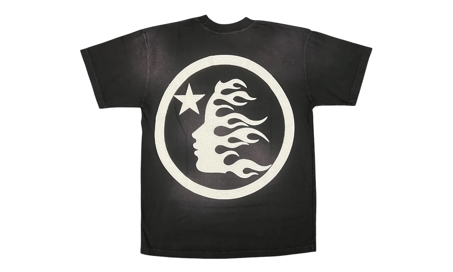 Classic Logo Rhinestones T-Shirt "Black" HSR283