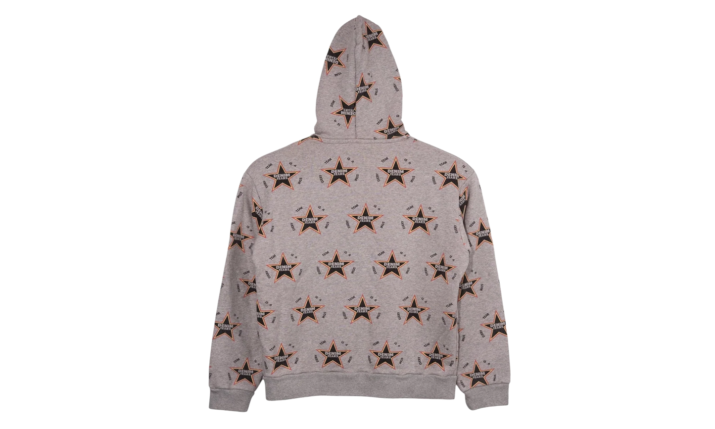 Every Tear Is A Star Logo Hooded Sweatshirt "Grey" DT360