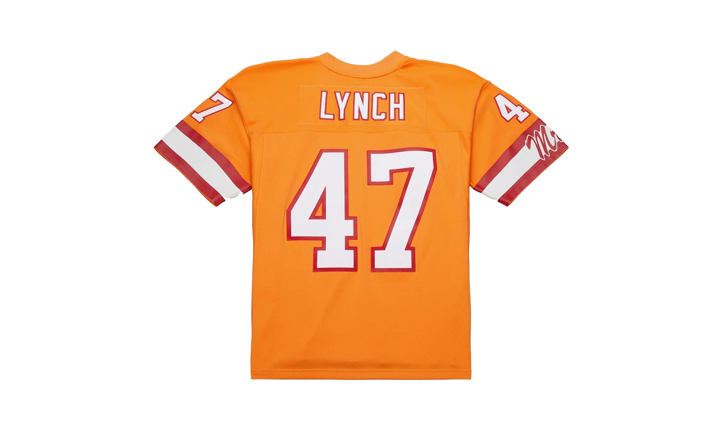 NFL John Lynch Dark Jersey "1993 Tampa Bay Buccaneers - Orange" JY9783 TBBORAN