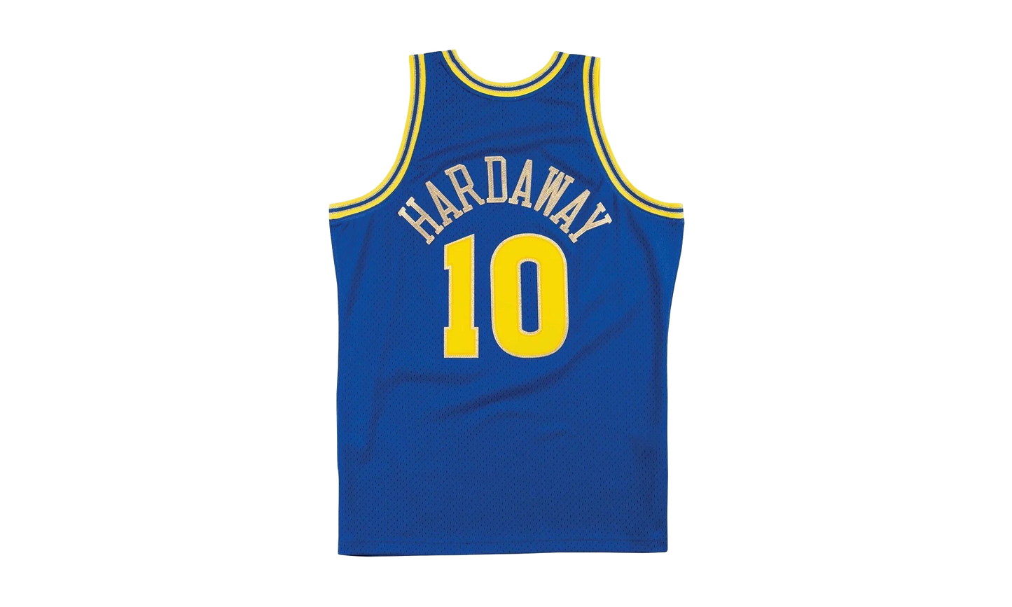 NBA Chinese New Year Tim Hardaway Swingman Jersey "1990 Golden State Warriors - Royal" SMJYNG18405 GSWROYA90THA