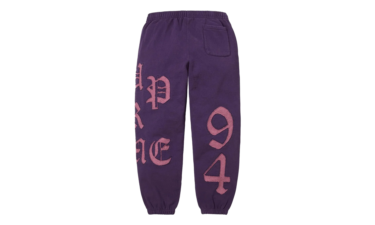 Cut Out Sweatpants "SS26 - Purple" SU27151