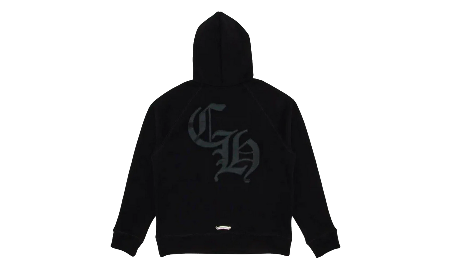 711 Cemetery Cross Nylon CH Hoodie "Black" CHRM1064