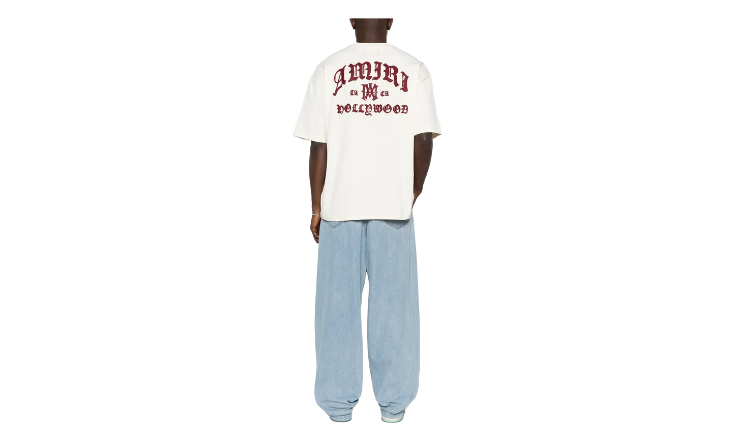 Hollywood Oversize Tee "Ivory" AMTOJR1056 127
