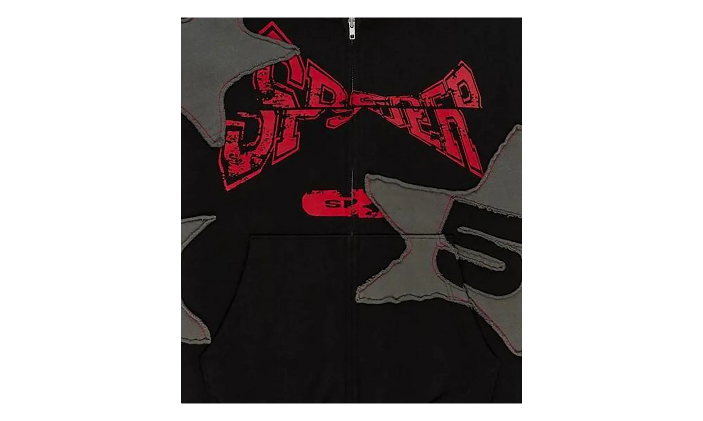 Big Star Full Zip Hoodie "Black" SP5der364
