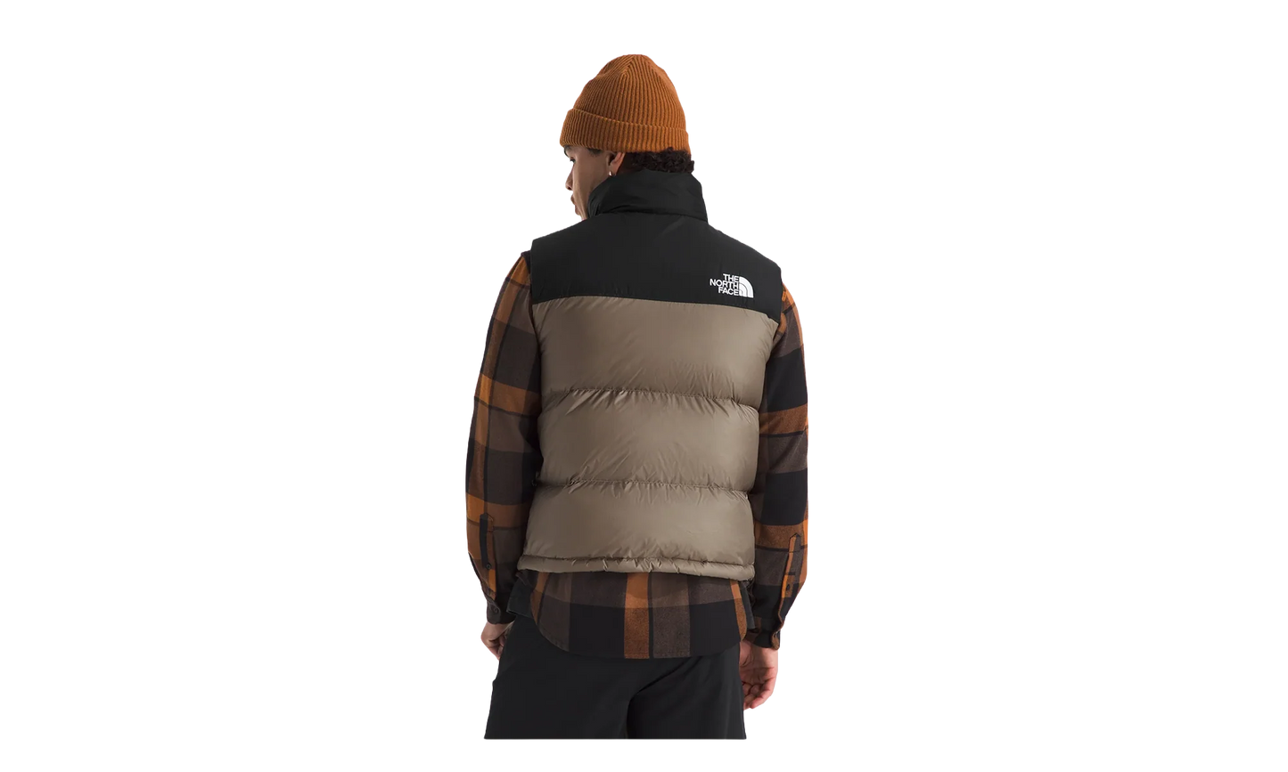 1996 Retro Nuptse Jacket "Mocha Brown / TNF Black" NF0A3JQQDHL