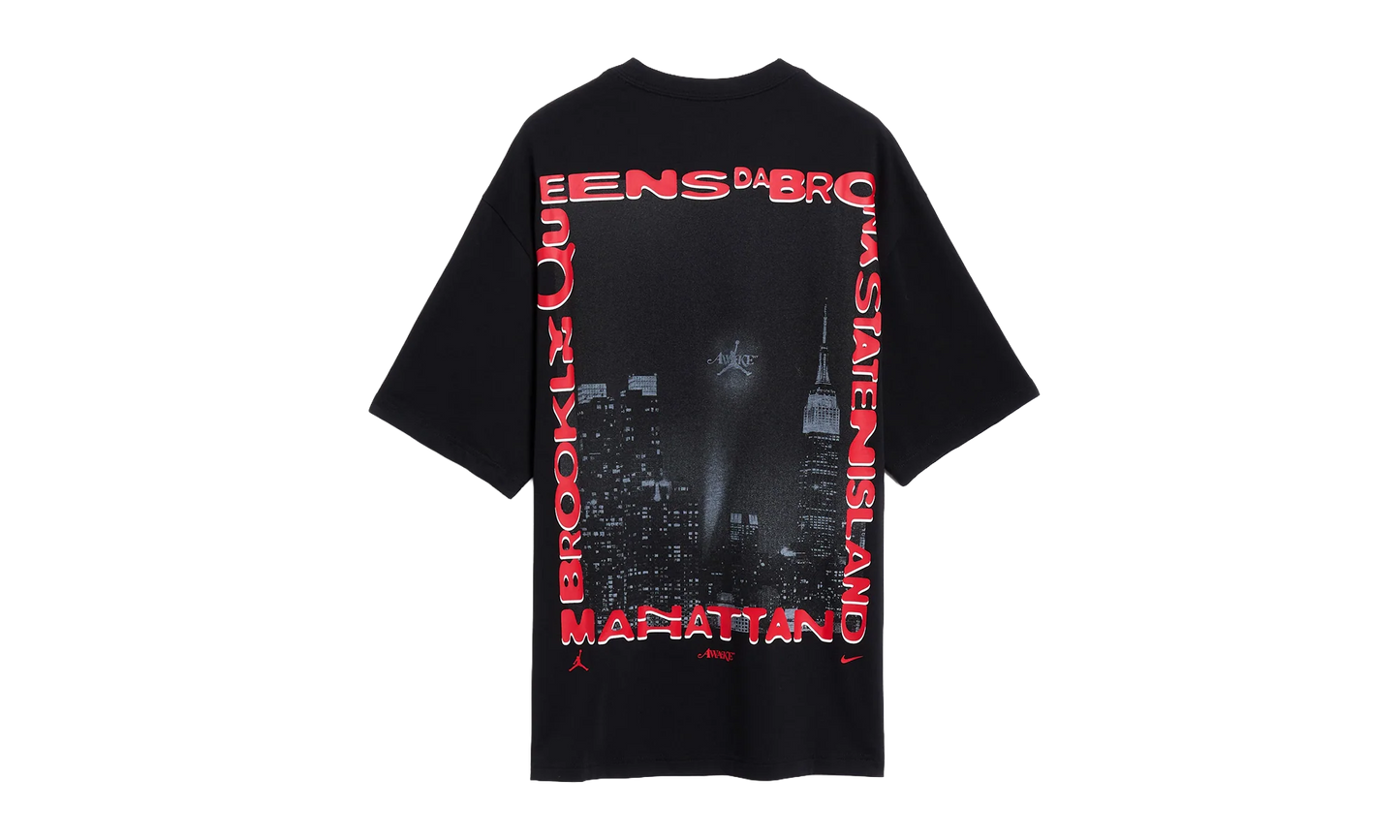 Jordan x Awake NY T-Shirt "Black / White / University Red" IB7290 010