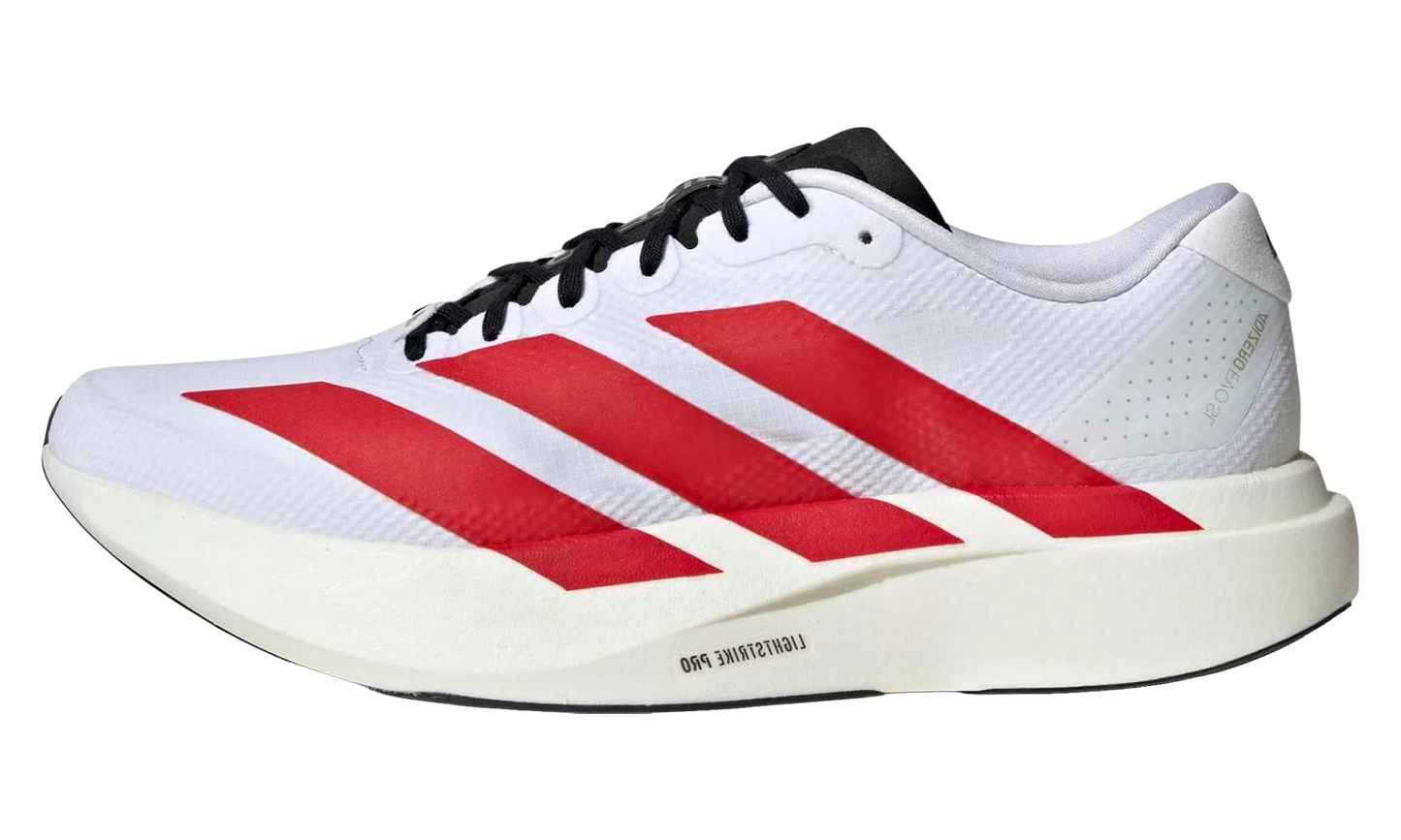 Adizero EVO SL "Cloud White Collegiate Red Black" KK3675