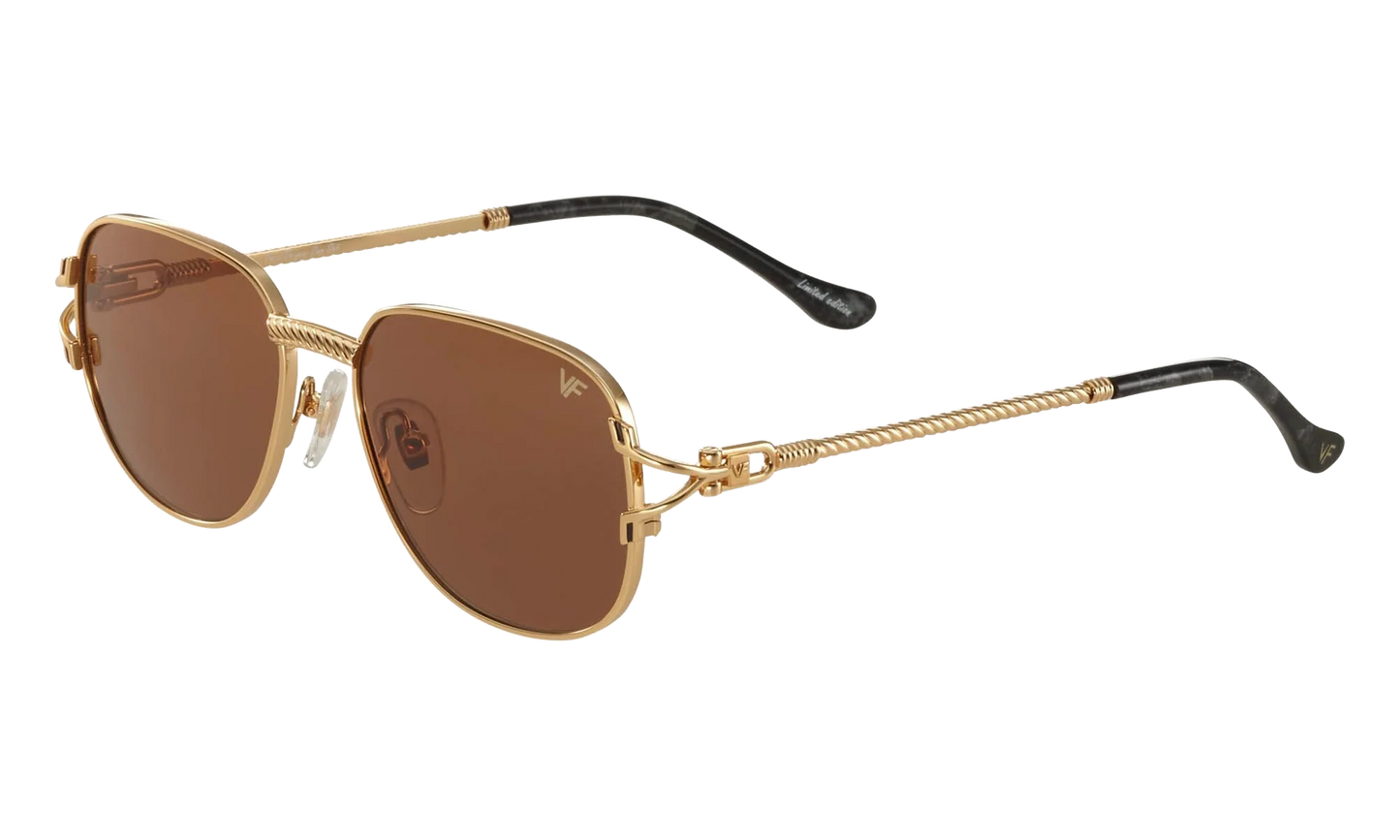 Mayor Deluxe Edition 18KT "Yellow Gold / Brown" DXMY2 0001 20C8