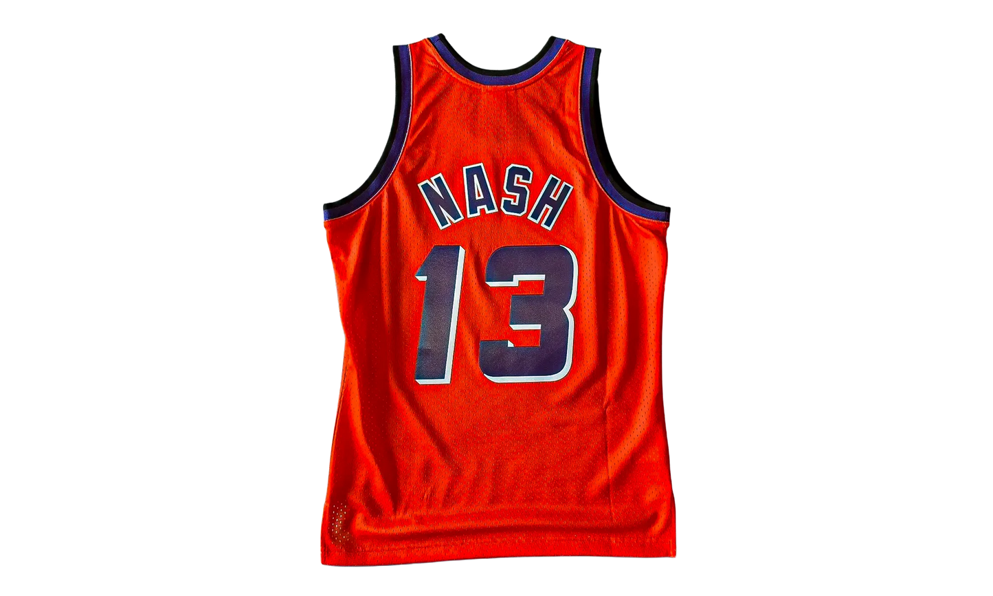 NBA Steve Nash Reload 2.0 Swingman Jersey "1996 Phoenix Suns - Orange" SMJYGS20110 PSUORAN96SNA
