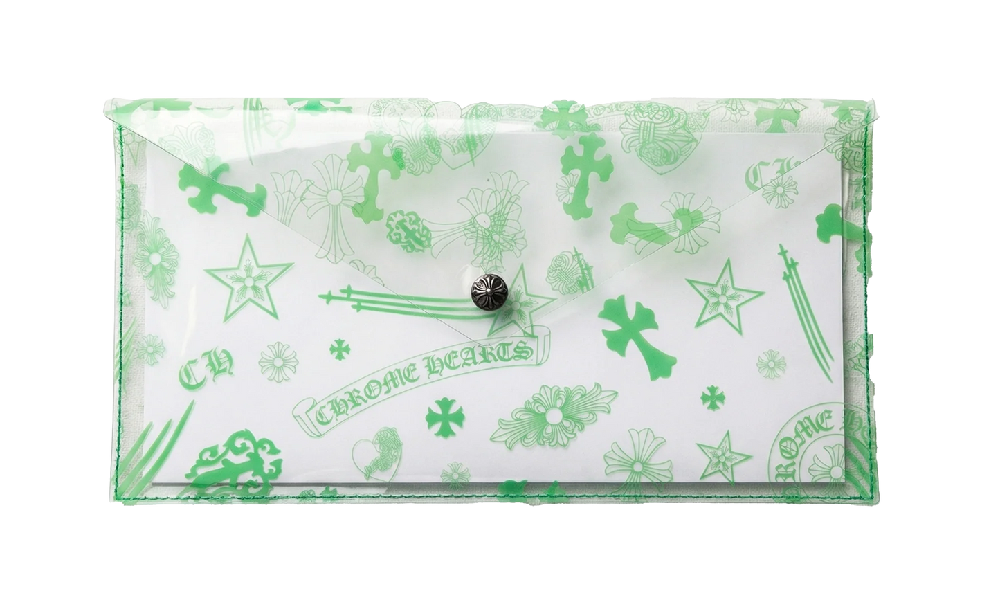Translucent Logo All Over Pouch "Green" CHRM0726