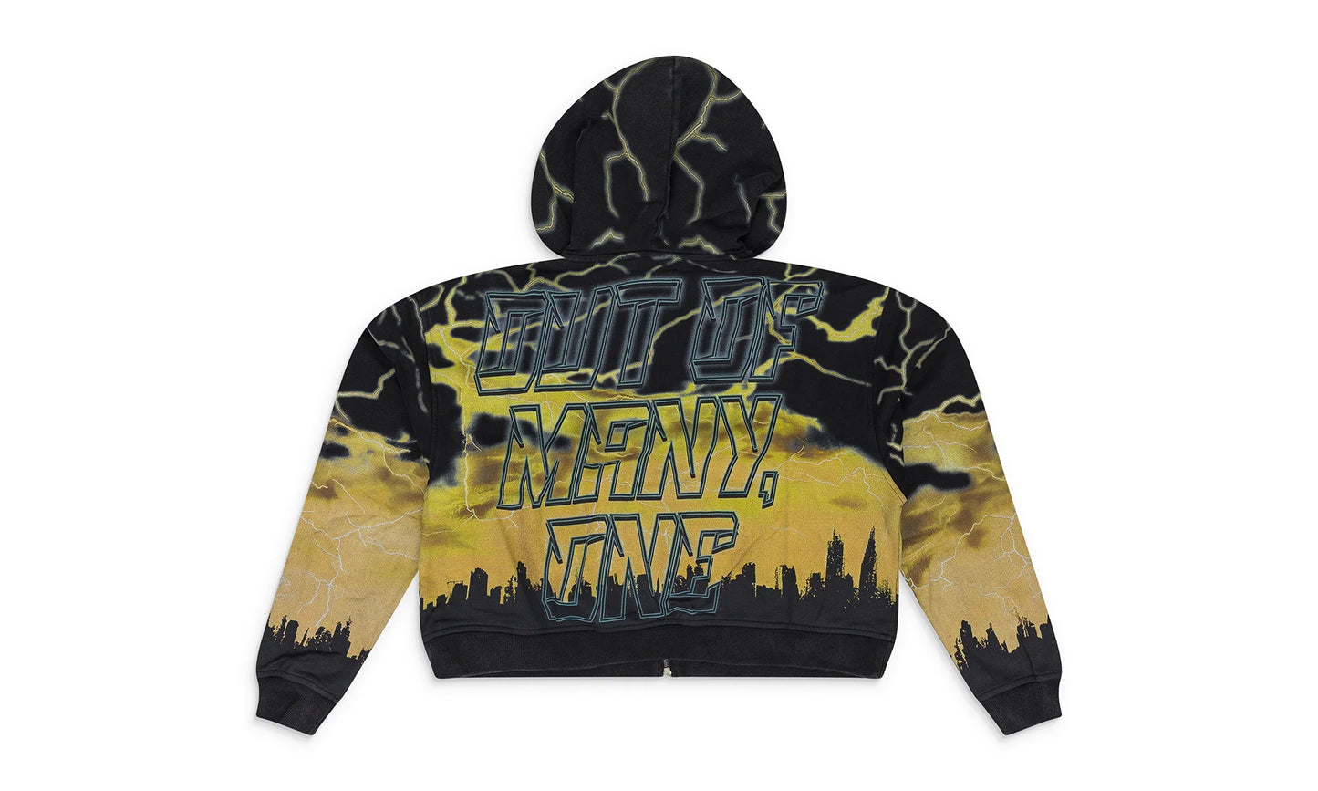 Voltage Zip Hoodie "Black" GDS MHDS 0014