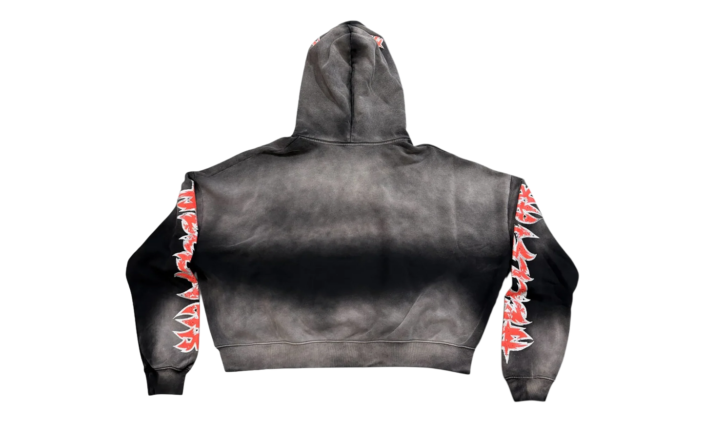 Stars Shine Graffiti Hoodie "Black / Red" HSR251