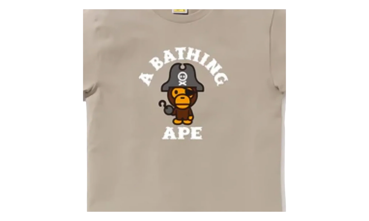 Pirate Nagano Tee "Beige" 4J20110006 Beige