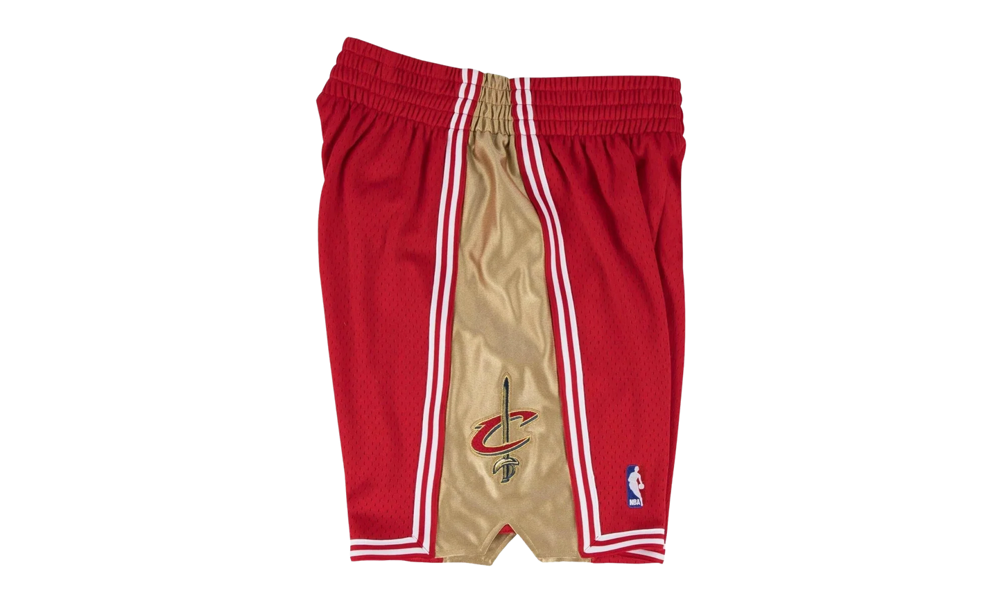 NBA Authentic Shorts "2003-04 Cleveland Cavaliers - Red / Gold" 369PCVW03CCA