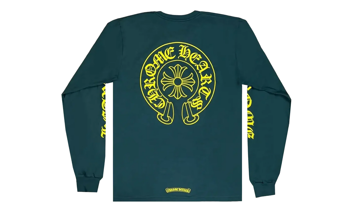Horseshoe Long Sleeve "Green / Yellow" CHRM1089