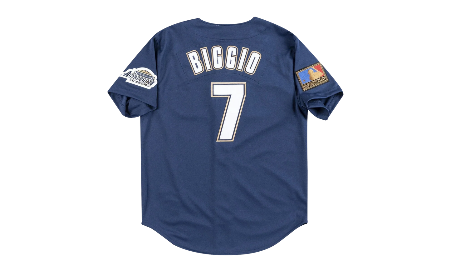 MLB Craig Biggio Alternate Jersey "1994 Houston Astros - Navy" AJY1GS18015 HASNAVY94CBG