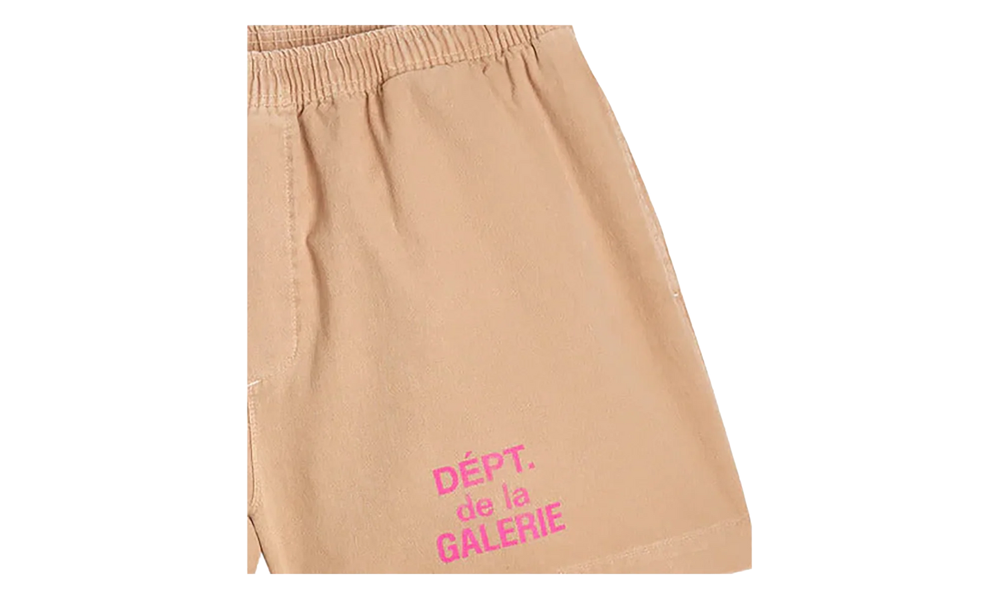 FRENCH LOGO ZUMA SHORTS "Cream" GD019