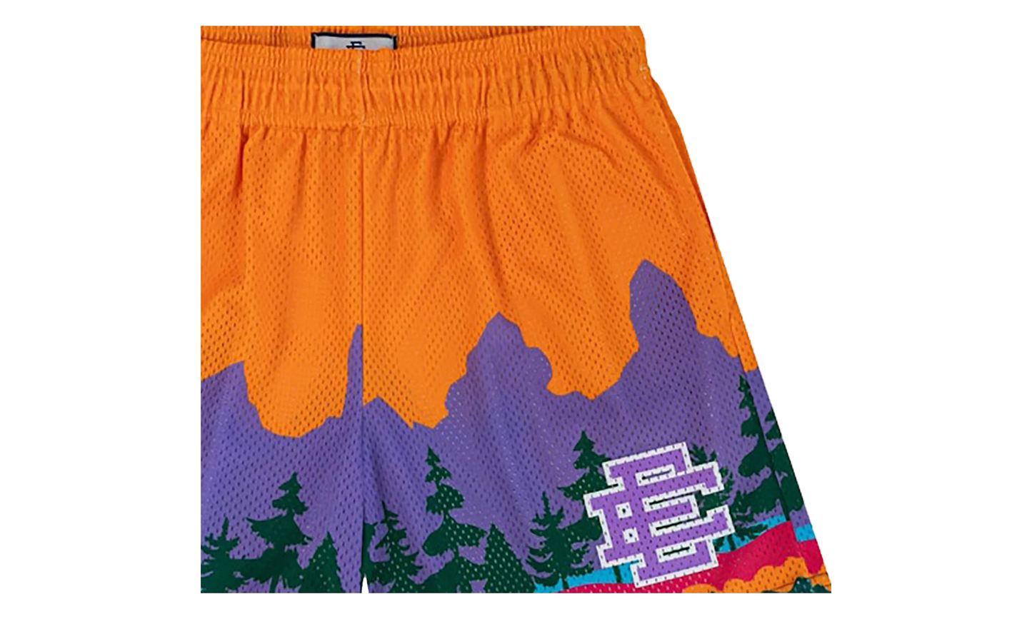EE BASIC SHORT "SS24 - Orange/ Purple" EE790