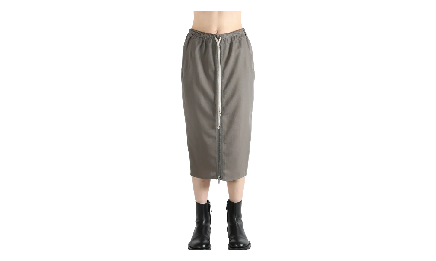 Gonna Zipped Short Pillar Skirt WMNS "Dust" RP01F6375 WT 34