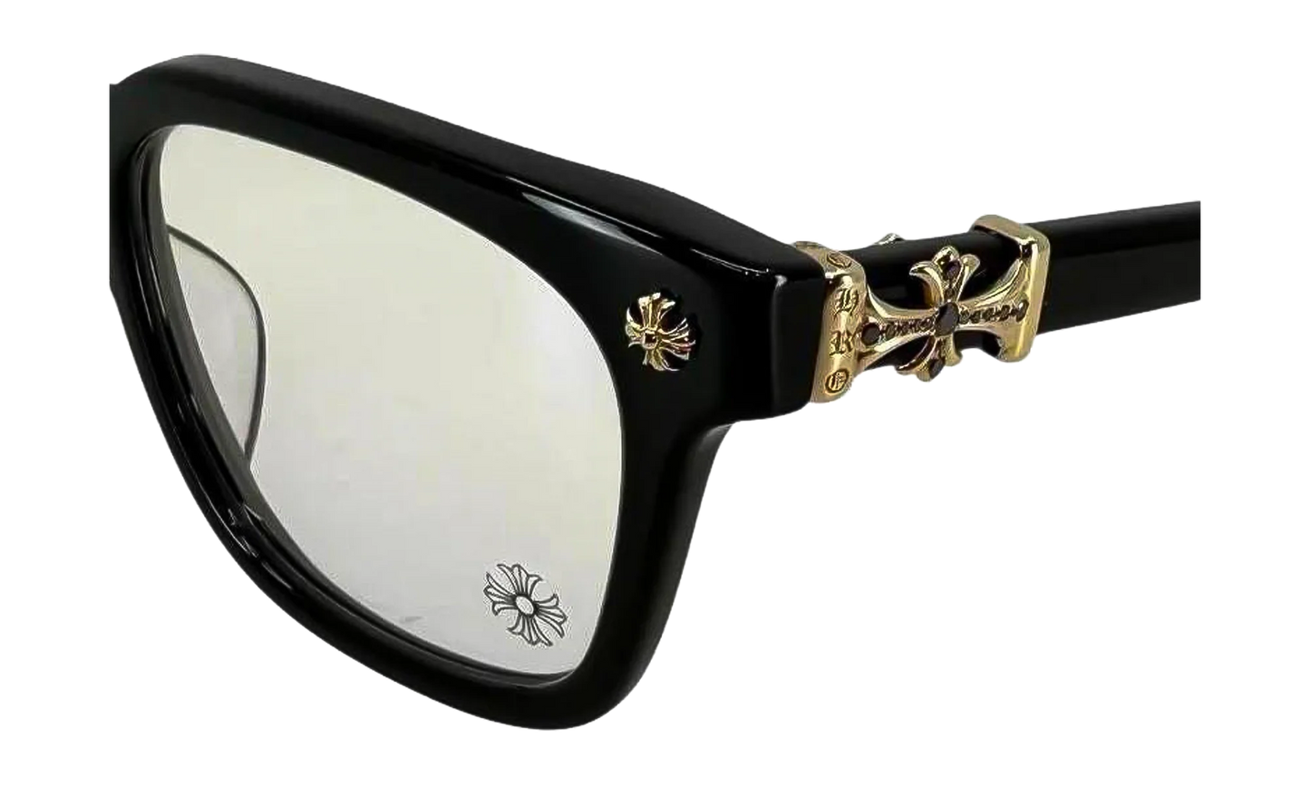 Cox Ucker Sunglasses "Diamond Black - 18k Gold Plated Glasses" CHRM0982