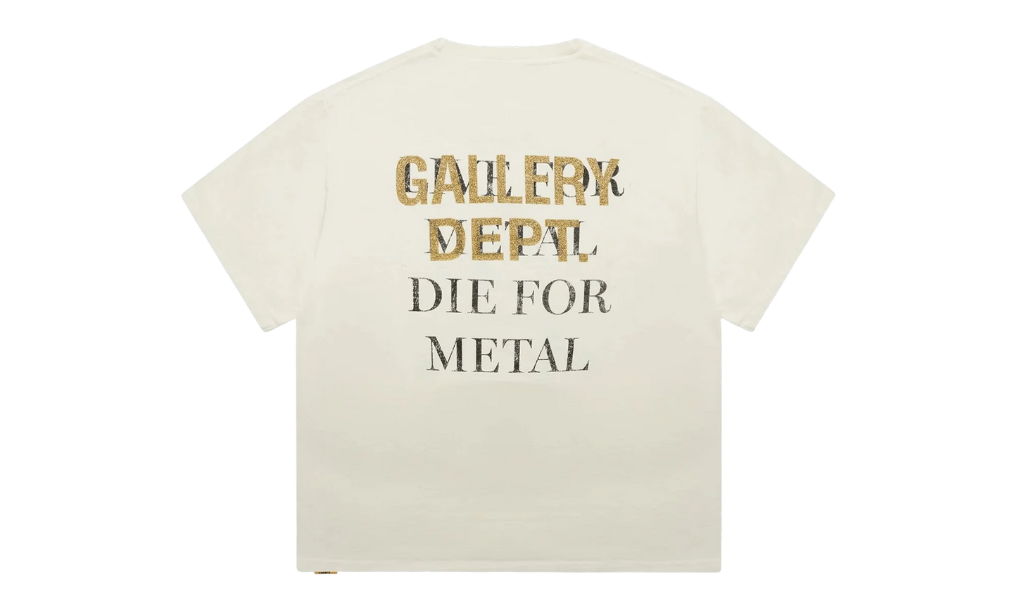 Live For Metal Short Sleeve Tee Shirt "White Multi" GD106