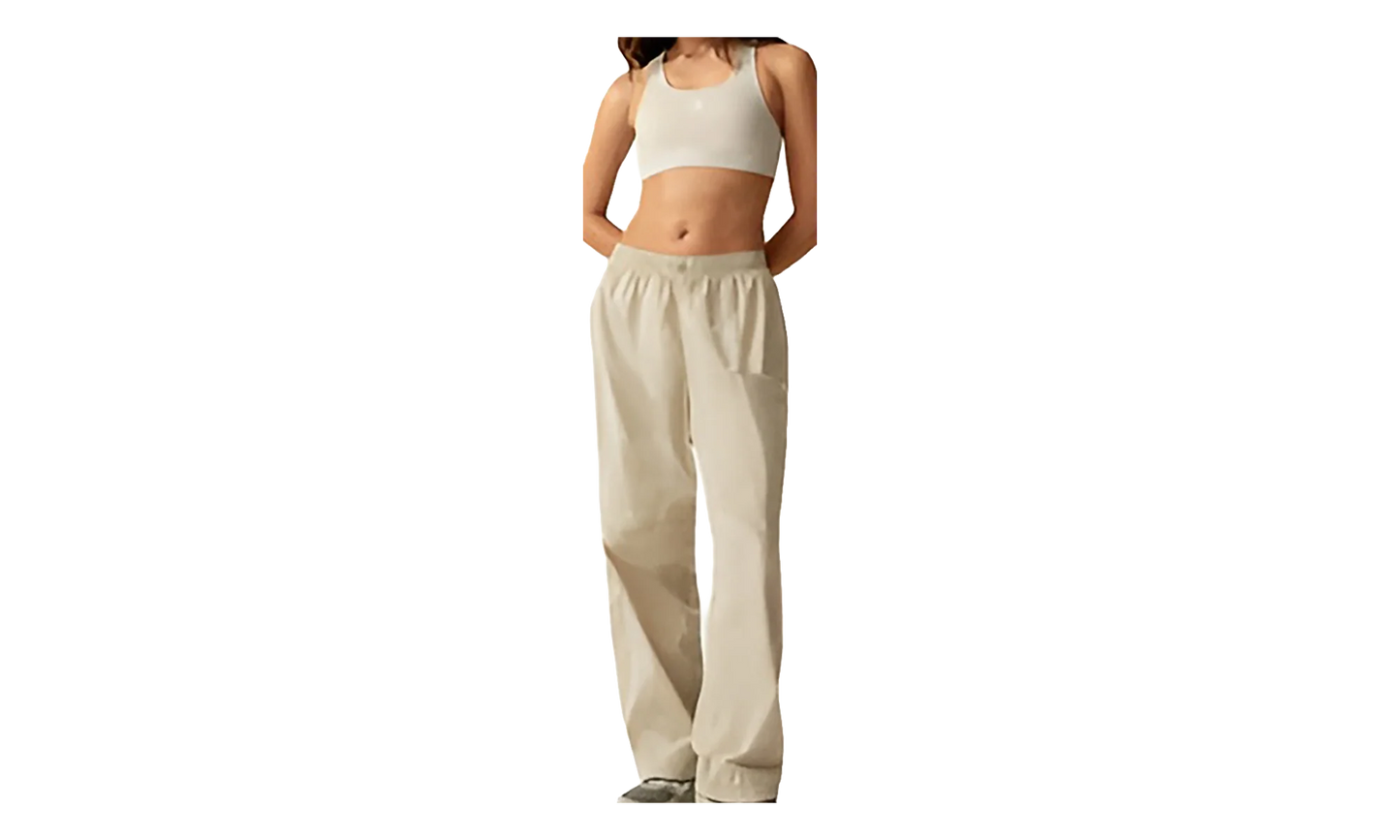 Lowen Nylon Track Pants WMNS "Beige" KITH106