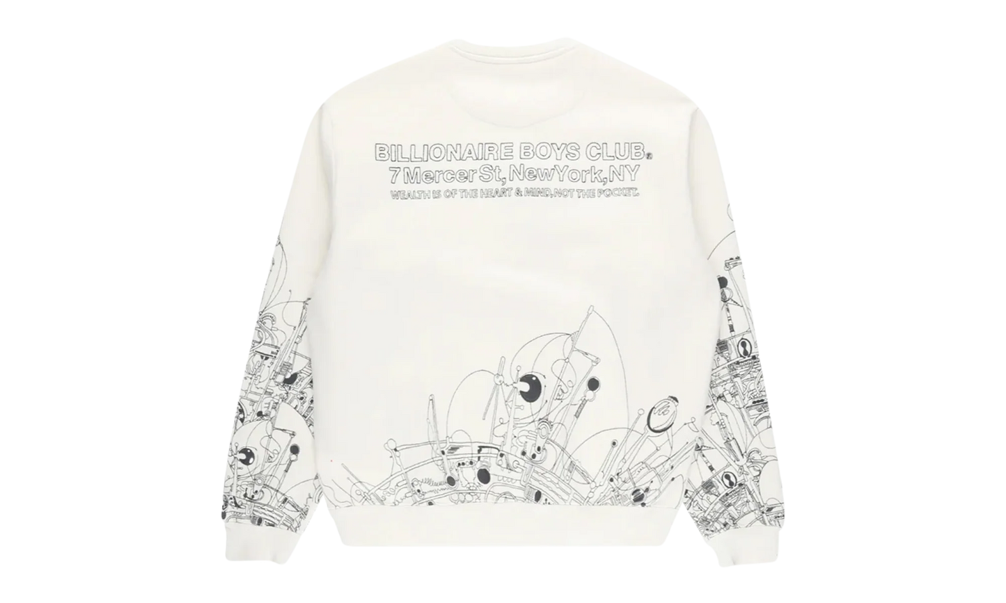 BB Efigy Sweatshirt "Whisper White" 851 1309 WW