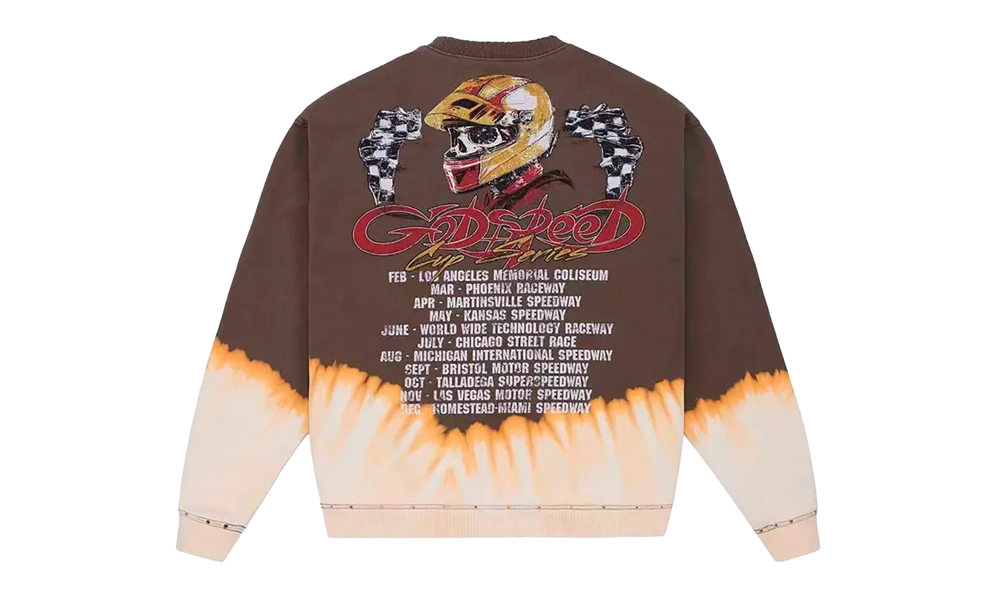 F.T.W Sweatshirt "Brown Bleached Wash" GS107