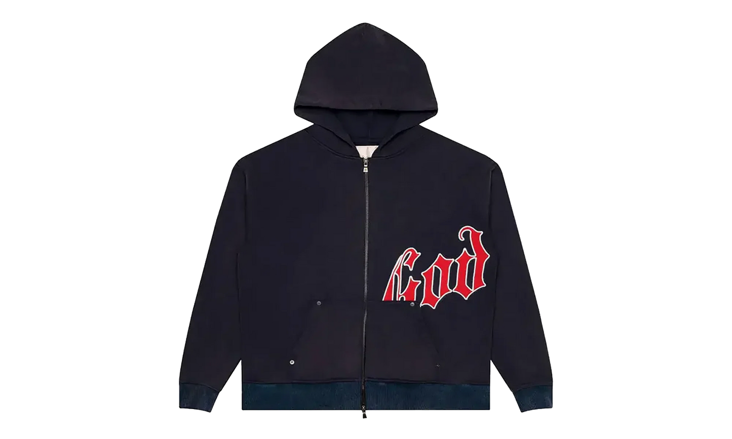 OG Logo Sweatsuit V2 "Navy Red" GS161