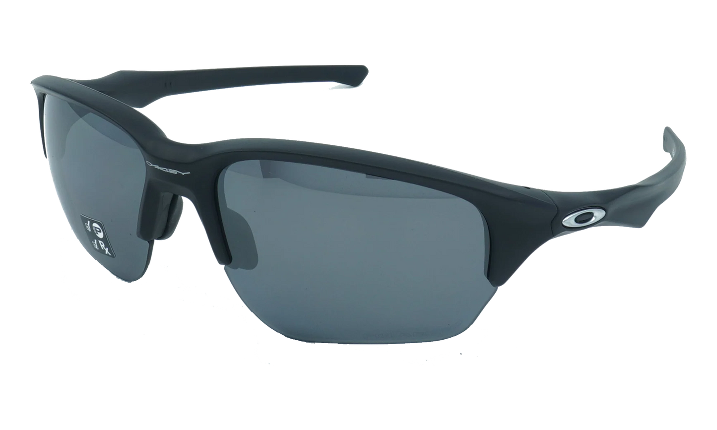 Flak Beta Polarized Sunglasses "Matte Black / Black Iridium Polarized" OO9363 12